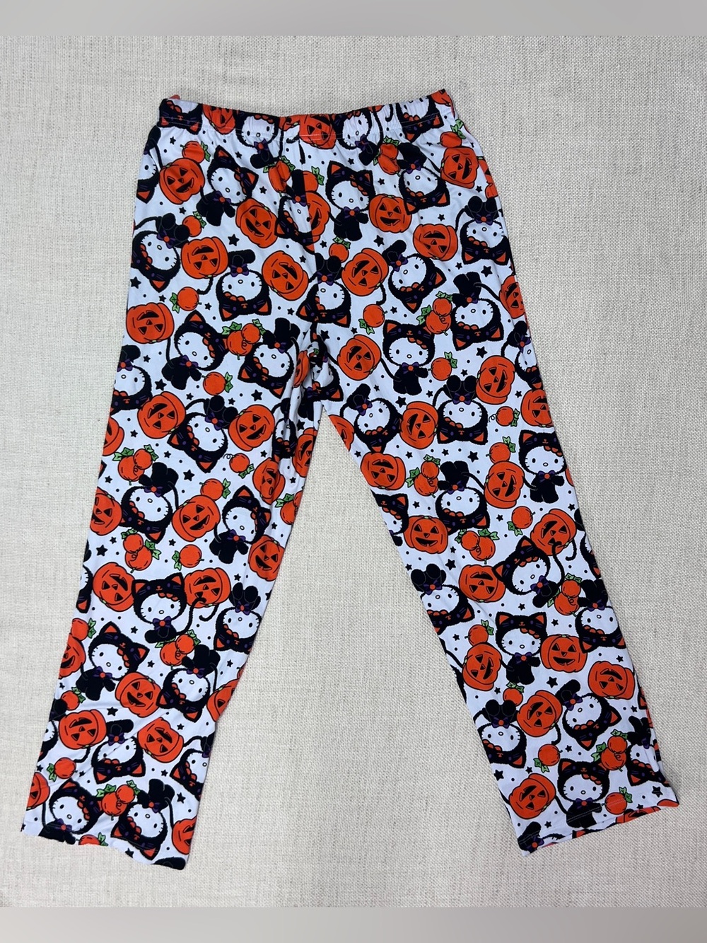 Hello Kitty Sanrio Halloween Pajama Pants Sz M - Picture 3 of 6
